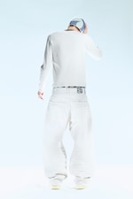 Creased White - Weiß - Looser – Weite Jeans mit normaler Taille - 3