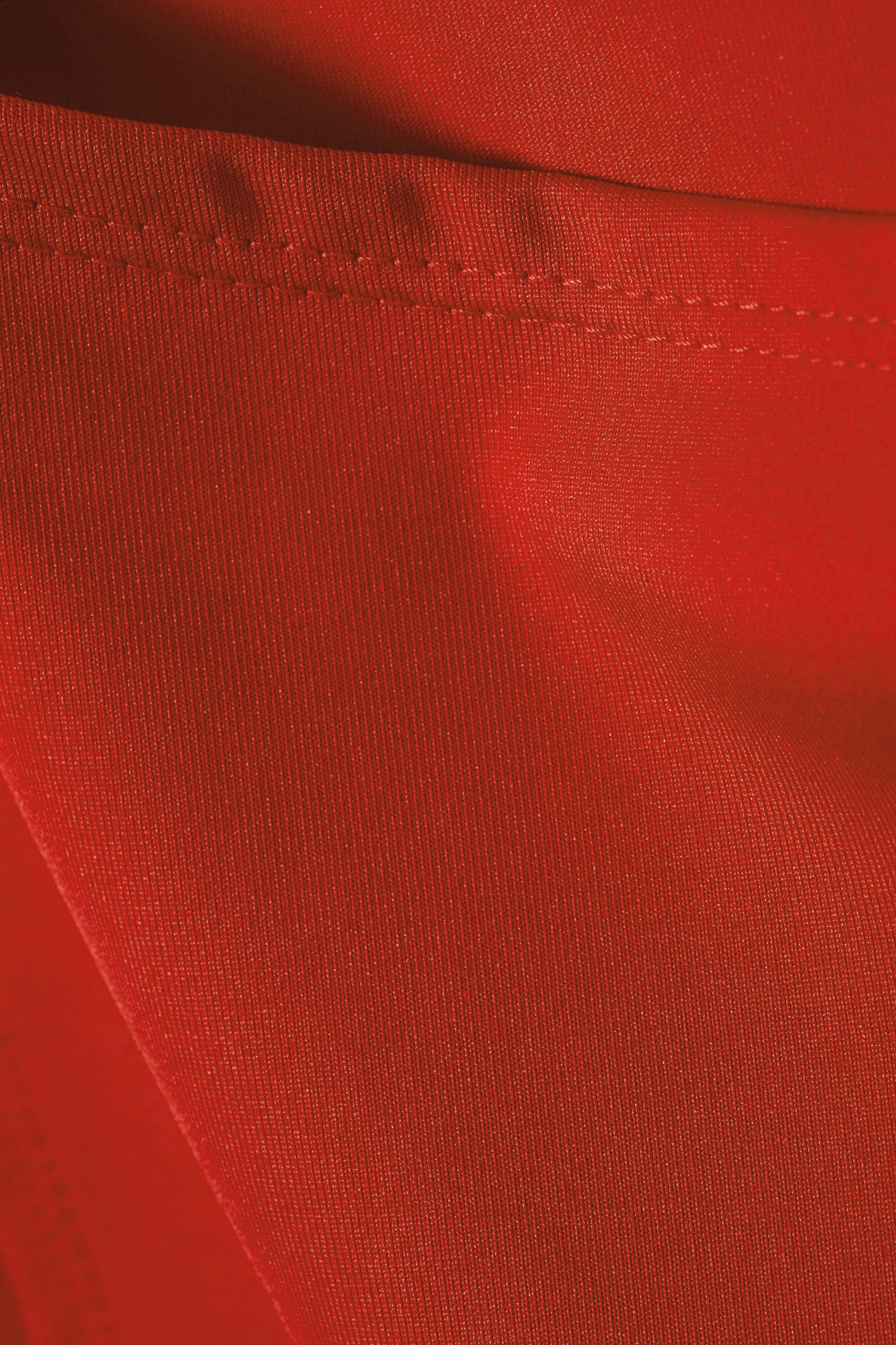 Red - Annie Sleeveless Boat-Neck Top - 3