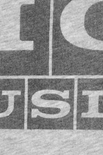 Grey Melange - T-shirt carré imprimé à manches courtes - 2