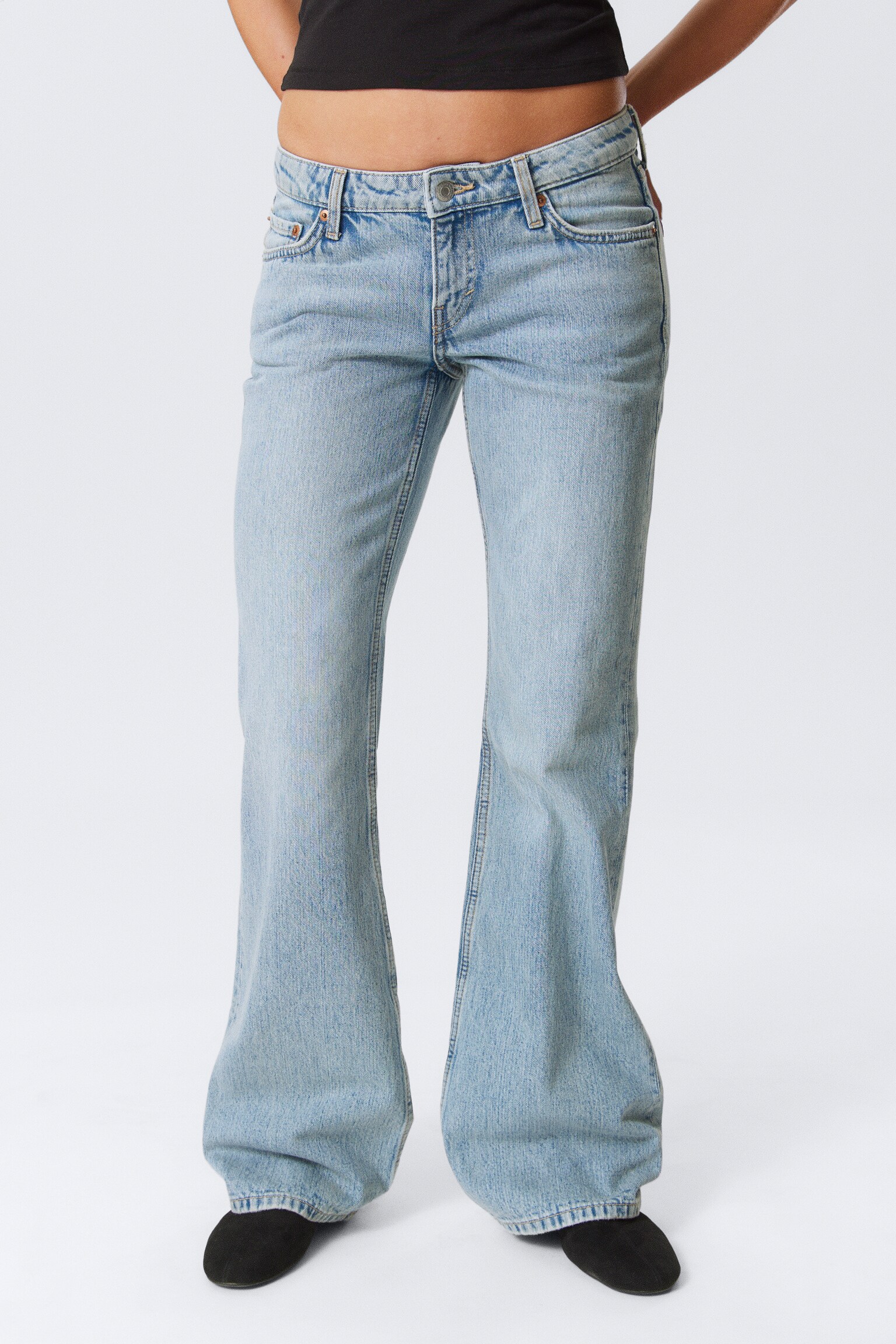 Jean bootcut ajusté taille basse Nova - Lip Blue - Bleu clair/Board Blue - Bleu moyen/Brick Blue - Bleu clair/Black Rinse - Noir/Mine Blue – Bleu moyen/Blue Stream - Bleu moyen/Lake Blue - Bleu moyen/Deep Sea Blue - Bleu foncé - 5
