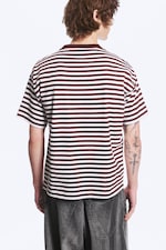 Red & White Stripe - T-SHIRT MIT ENTSPANNTER PASSFORM - 3