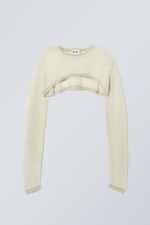 Light Khaki Beige - Liz Bolero - 0