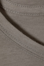Dark Grey - Tight Fitted T-shirt - 1