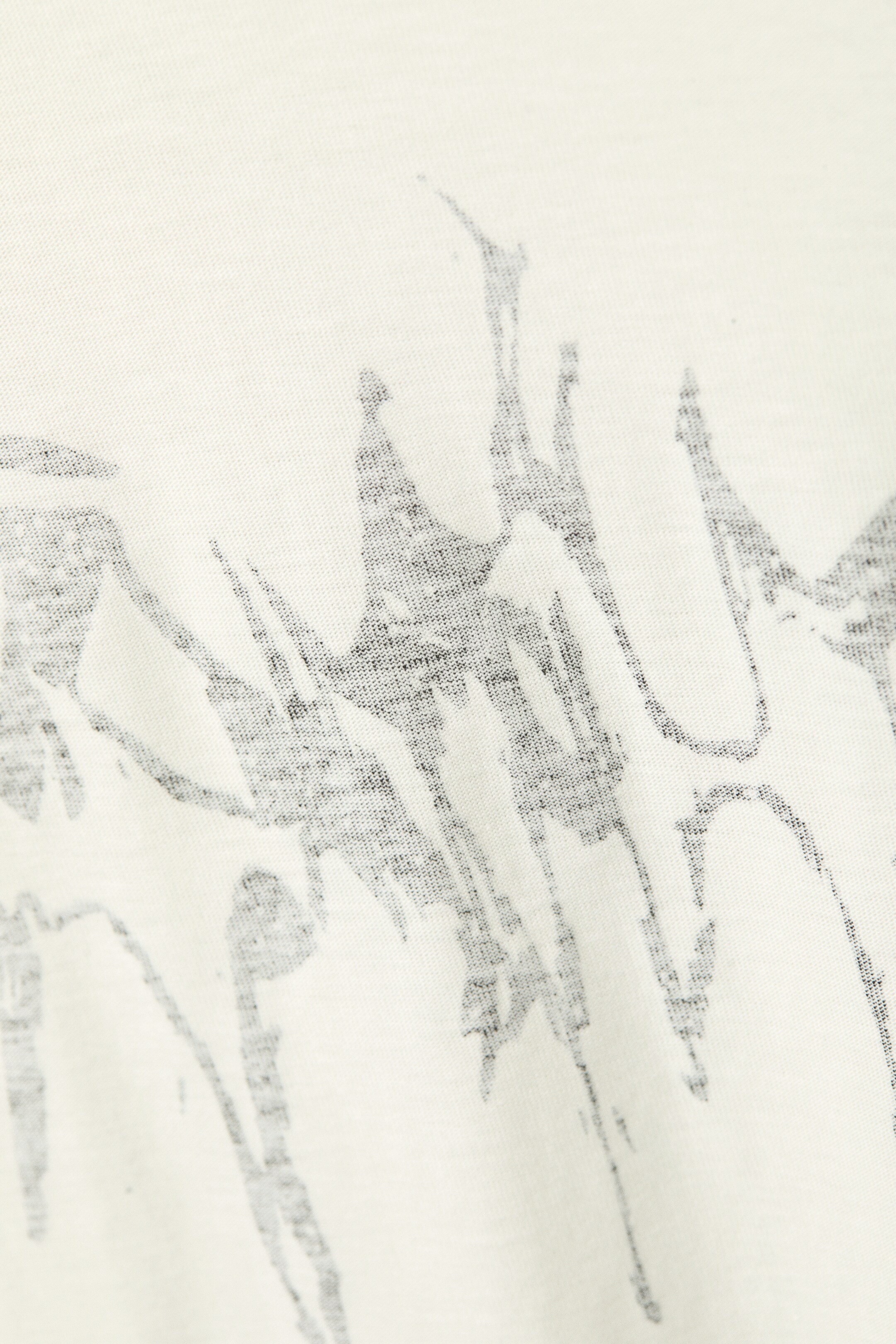 Visualizza immagine più grande: T-shirt a maniche lunghe e grafica - Dusty White - Wasp - UOMO | H&M IT 6