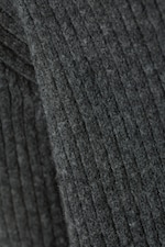 Dark Grey - Zuri Knit Hoodie - 1
