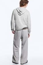 Hellgrau - Sweatpants mit lockerer Passform - 3