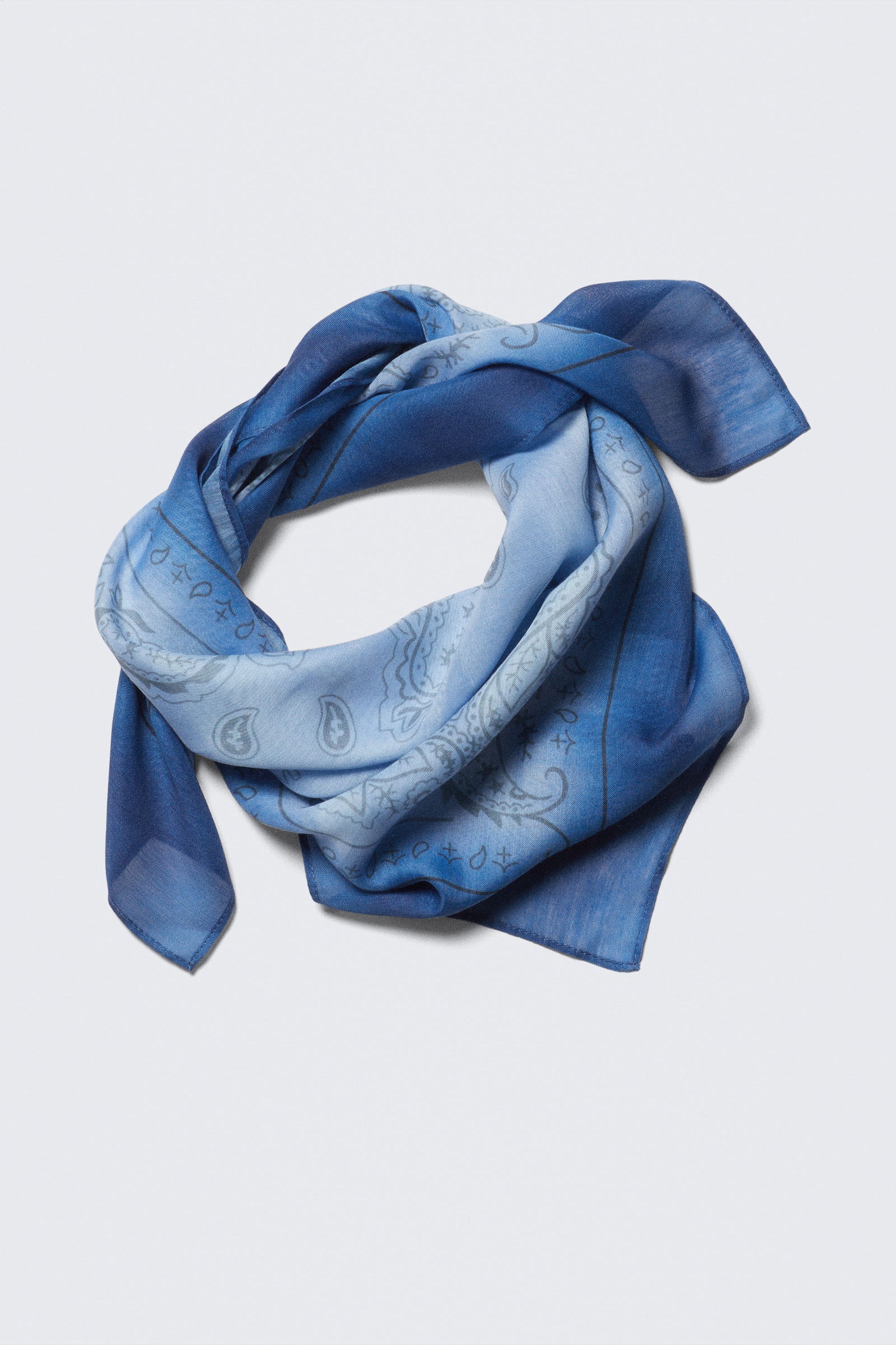 #606575 - Quadratisches Bandana-Tuch - 1