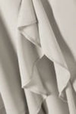 Helles Grau-Beige - Mehrlagiger Midirock - 5