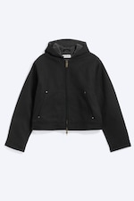 Schwarz - Utility-Jacke für den Herbst - 4