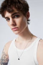 Weiß - Geripptes Tanktop Matheus - 1