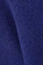 Bright Blue - Teo Oversized Wool Blend Knit Sweater - 1