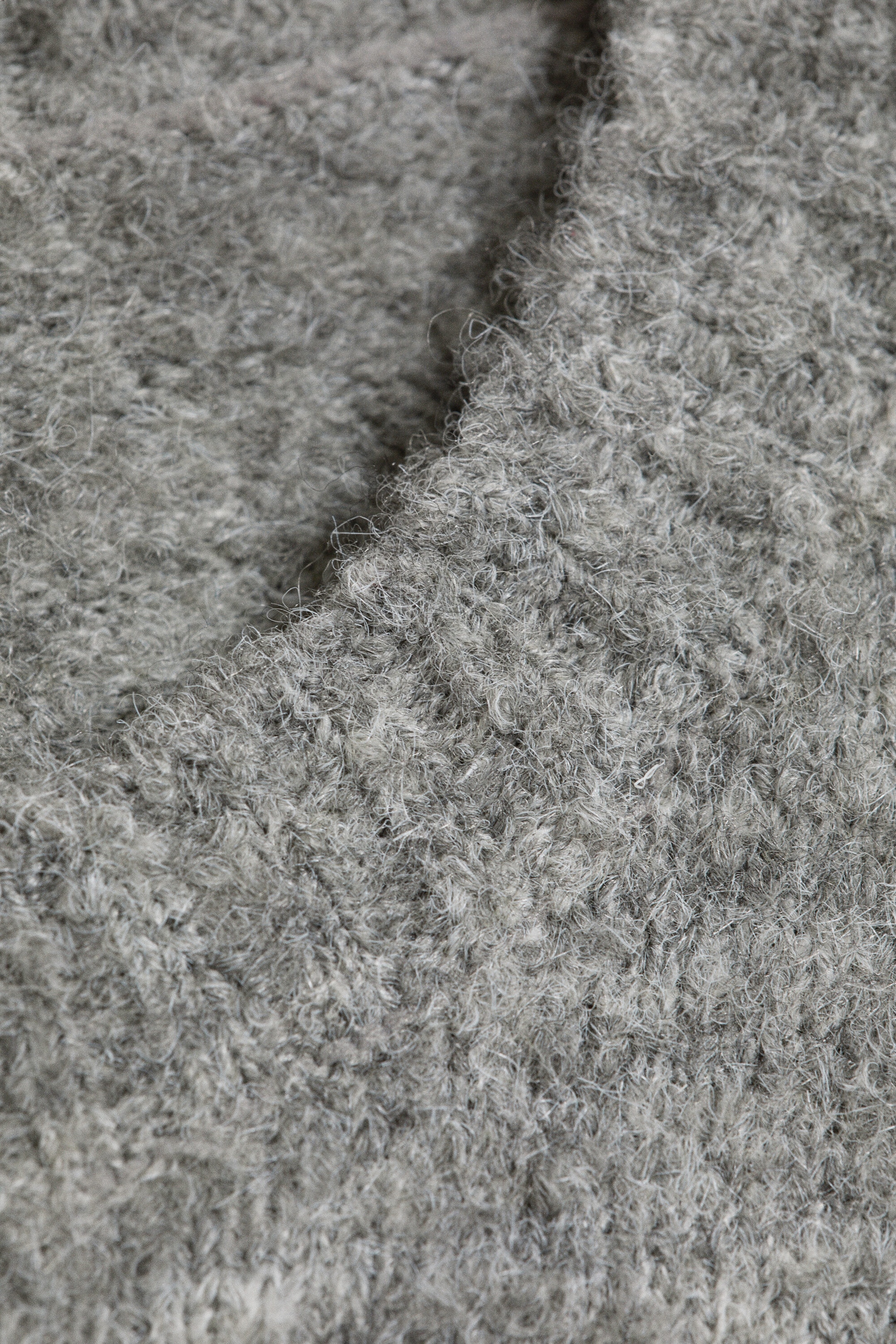 Light Grey Melange - Relaxed Wool-Blend Crew-Neck Sweater - 6