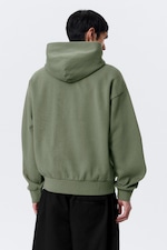 Washed Green - Loose Fit Hoodie - 2