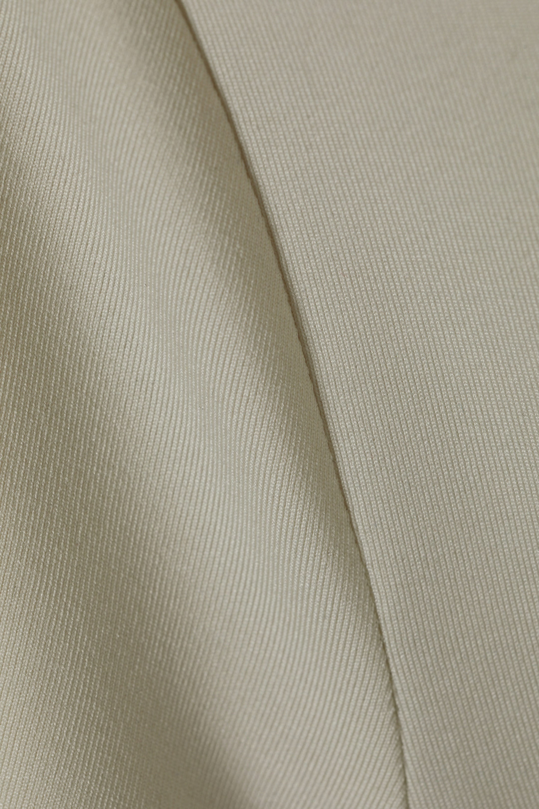 Beige - Side Slit Long Sleeve - 1