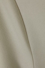 Beige - Side Slit Long Sleeve - 1