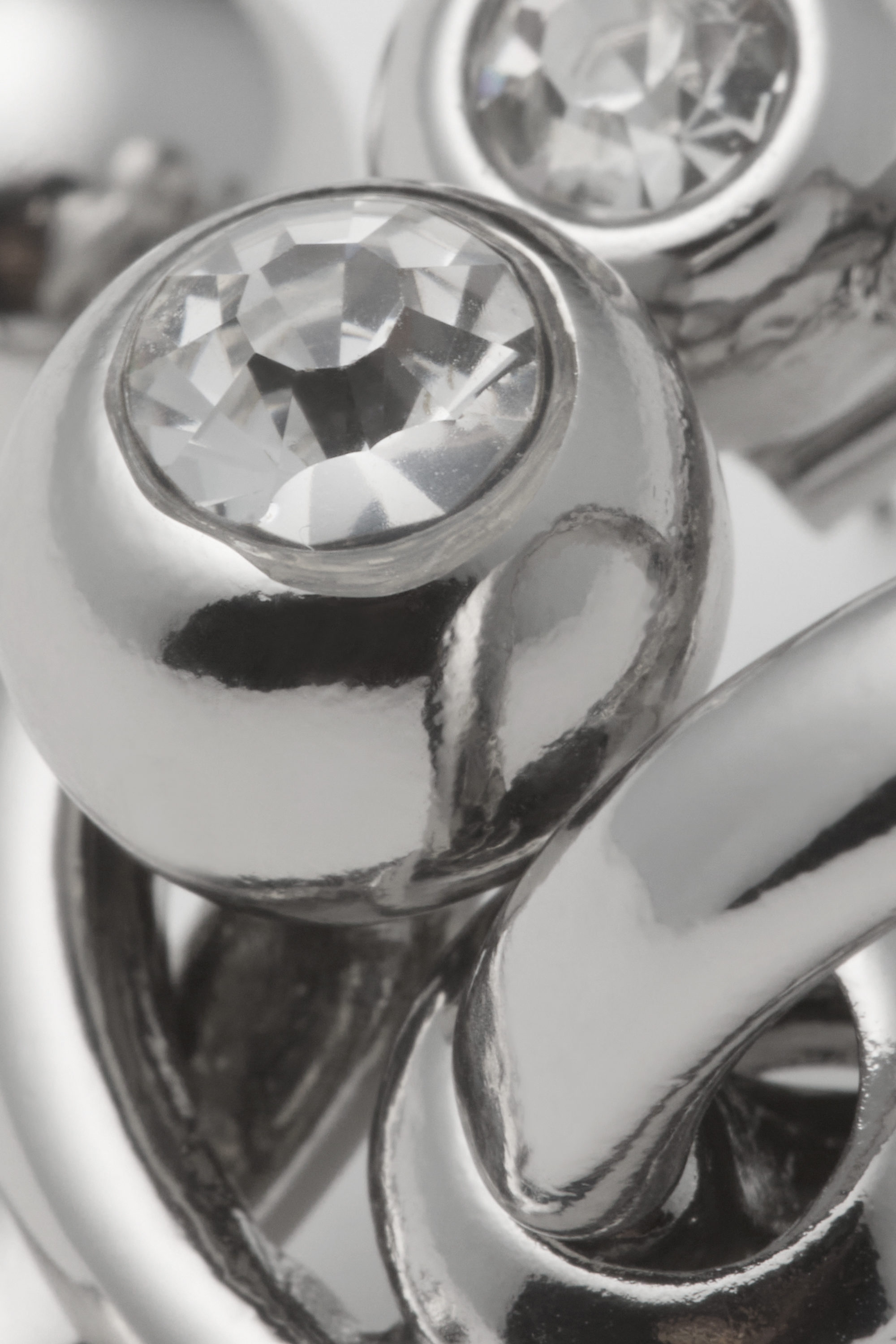 Silver - Mixed Pierce Hoop Earrings - 2