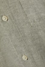 Green - Randy Linen Short Sleeve Shirt - 1