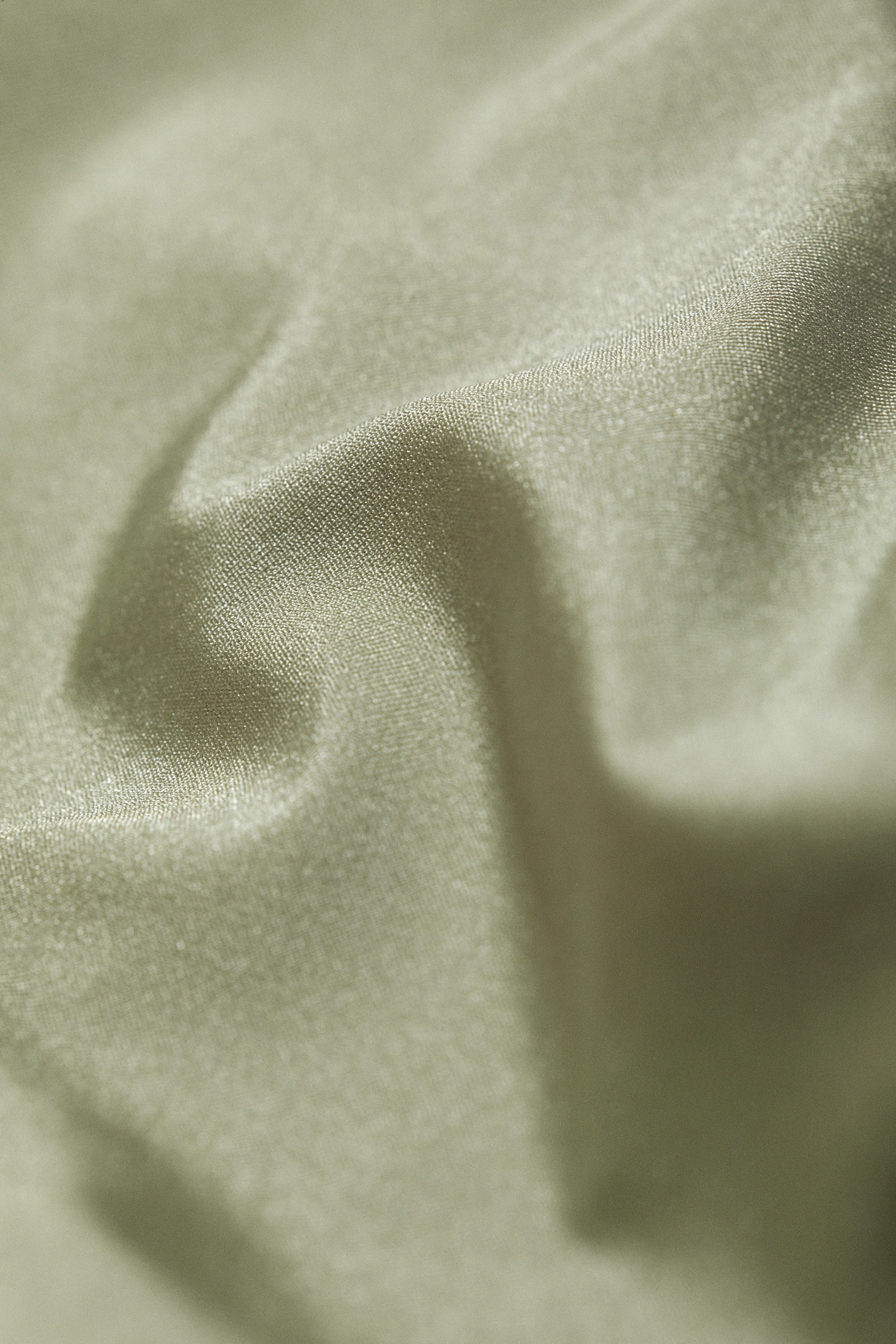 Light Khaki Green - Scoop Neck Bikini Top - 2