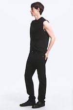 Black Rinse – svart - Orion rett slim-fit-jeans med mellomhøyt liv - 2
