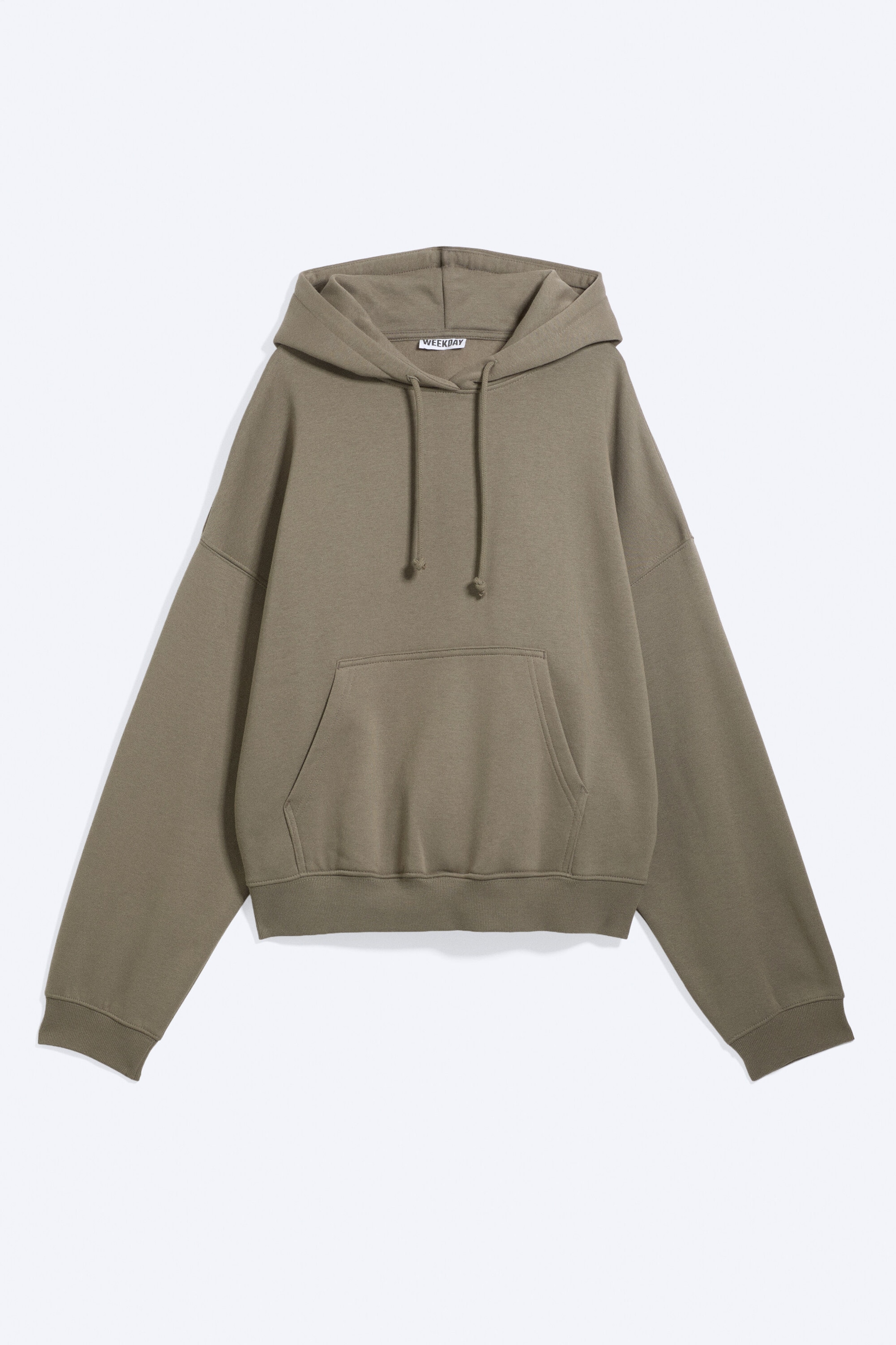 Gedeckter warmer Grauton - Hoodie mit Standard Fit - 4