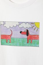 Dogs - Relaxed Graphic Printed Tee - 1