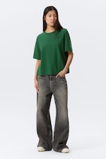 Dark Green - Perfect Boxy T-shirt - 2