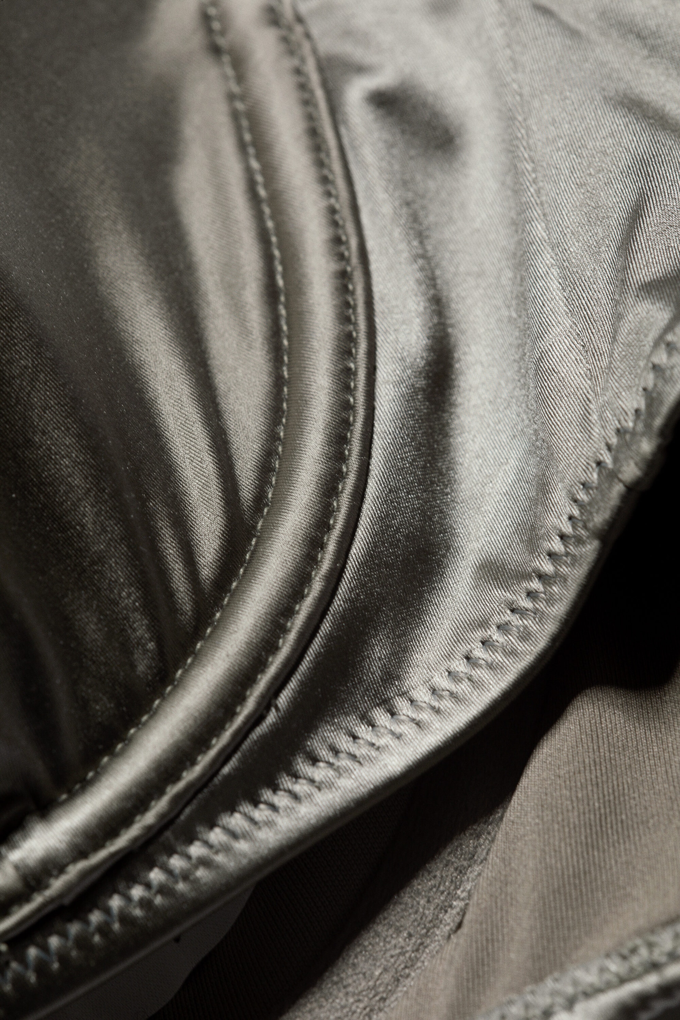 Dusty Grey - Padded Wire Bikini Top - 7