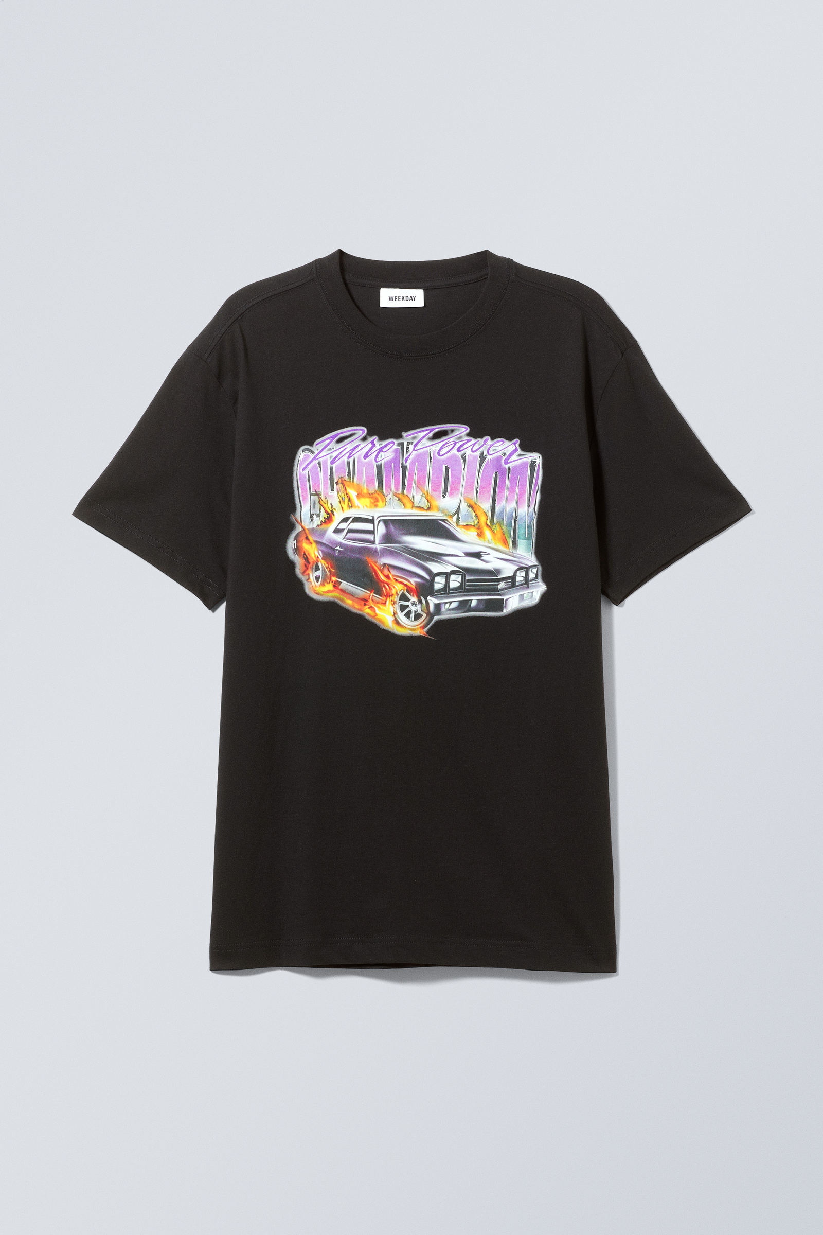 oversized graphic printed t-shirt - Pure Power Champion | Weekday CH