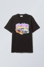 Pure Power Champion - Oversized Graphic Printed T-shirt - 0