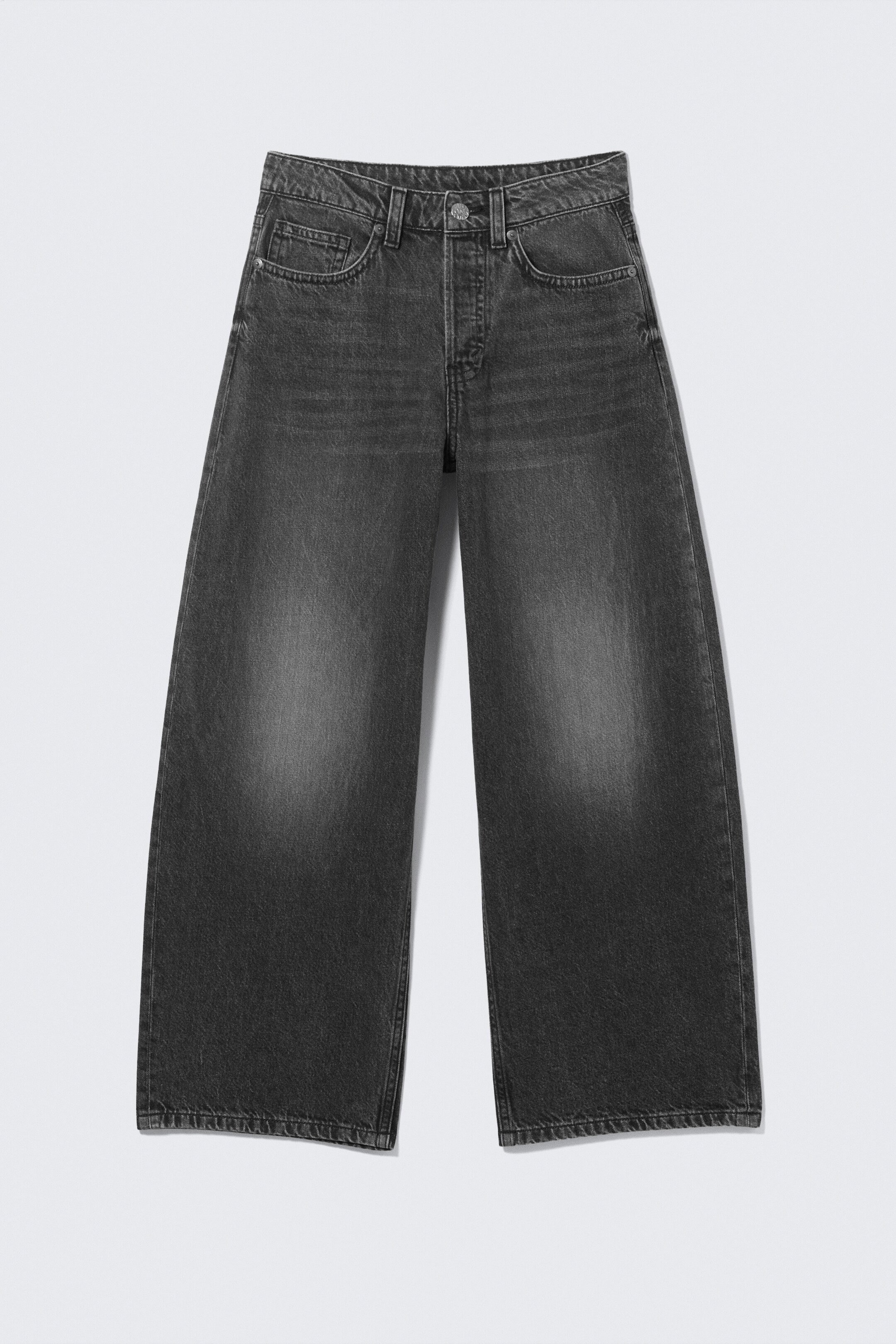 Grösseres Bild ansehen: Peggy Low Rise Loose Baggy Leg Jeans - Tuned Black - Schwarz - DAMEN | H&M CH 6
