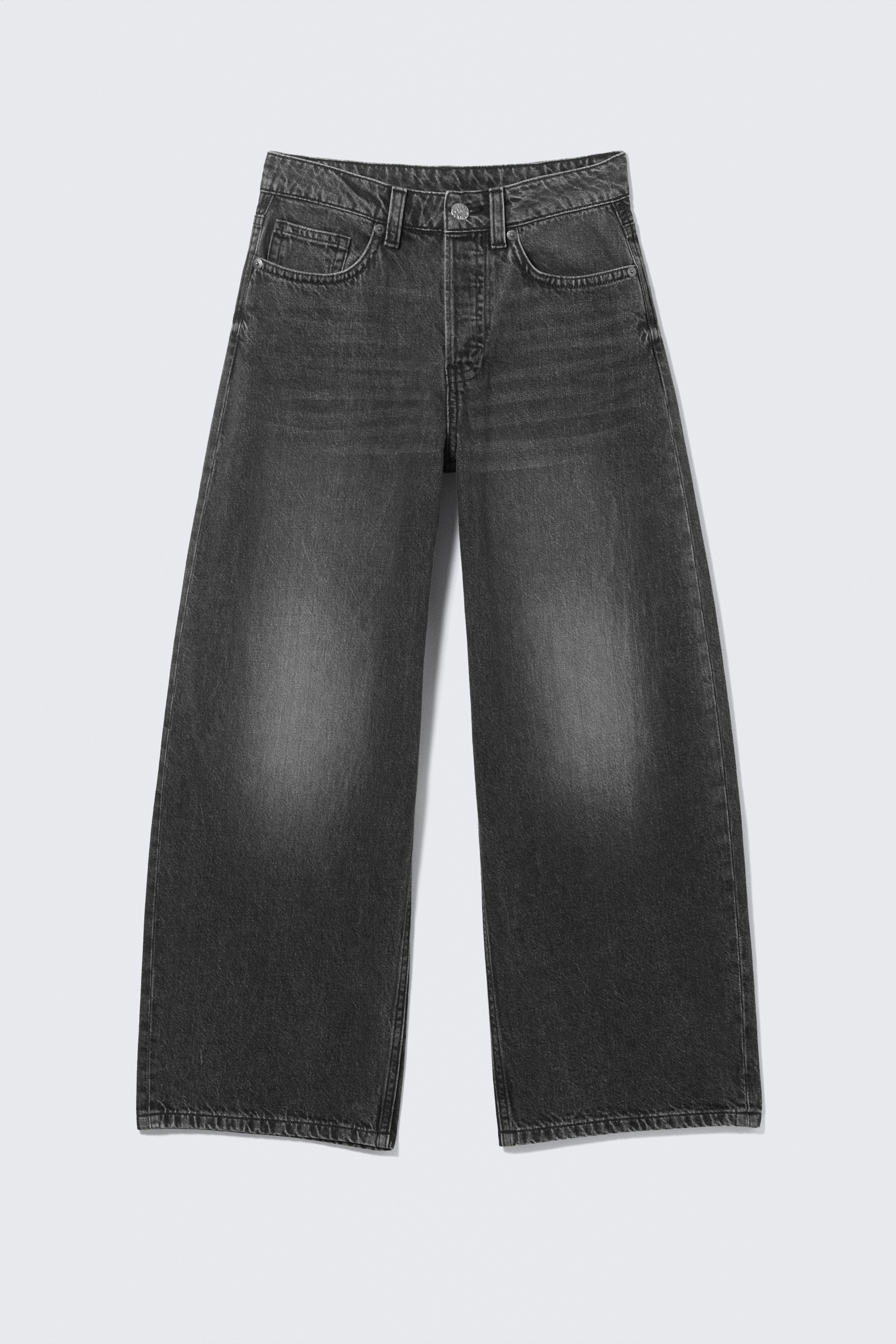 Zobacz większy obraz: Dżinsy Peggy Low Rise Loose Baggy Leg - Haunted Black - Black - ONA | H&M PL 6