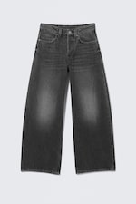 Haunted Black - Black - Peggy Low Rise Loose Baggy Leg Jeans - 5