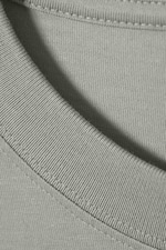 Grey - Oversized Heavyweight T-shirt - 1