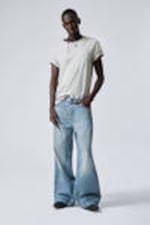Seventeen Blue - Hellblau - Solar Cut Loose Wide Leg Jeans - 0