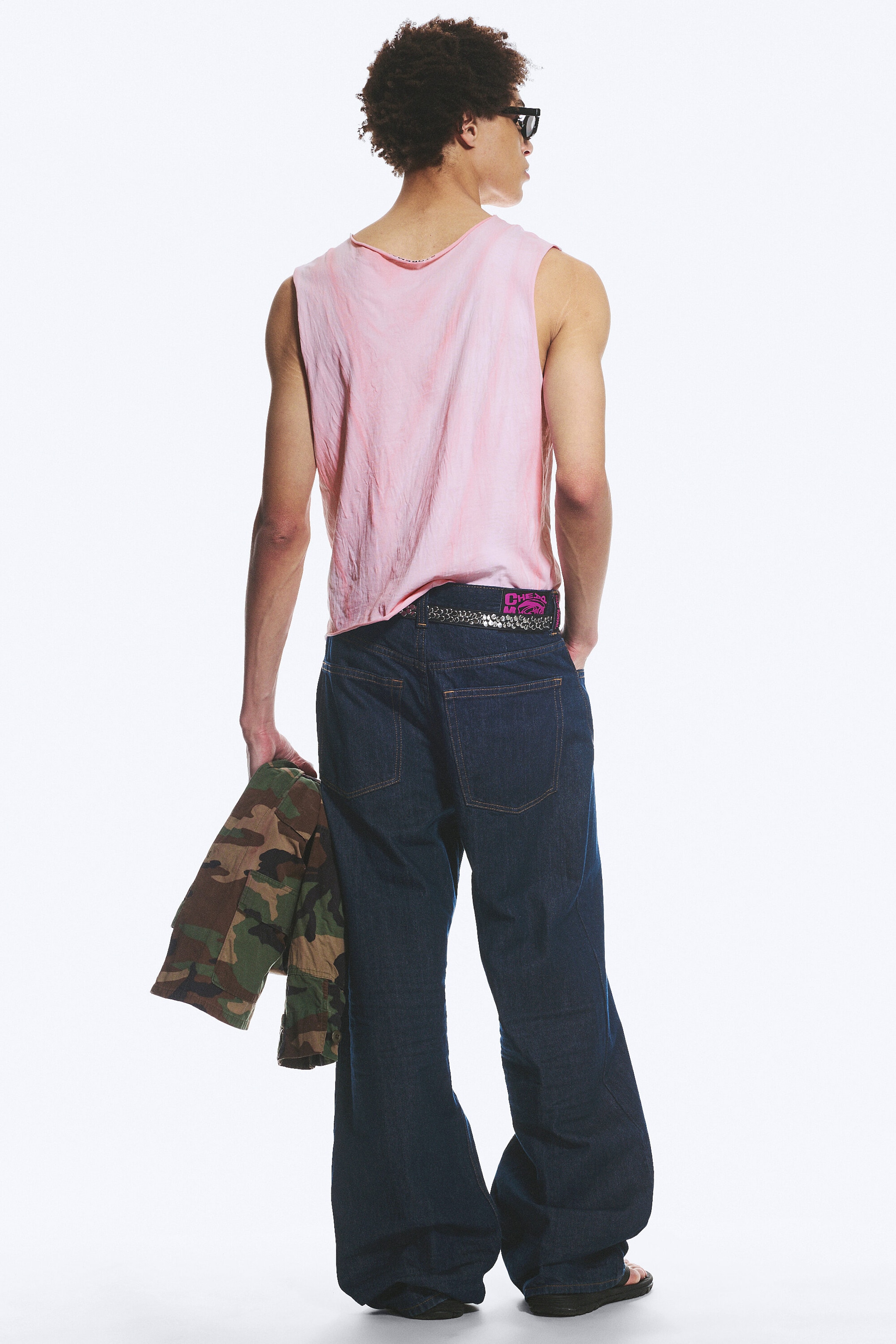 Extra Blue Rinse - Mittelblau - Looser – Weite Jeans mit normaler Taille - 8