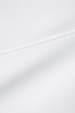 White - High Waisted Sports Biker Shorts - 4