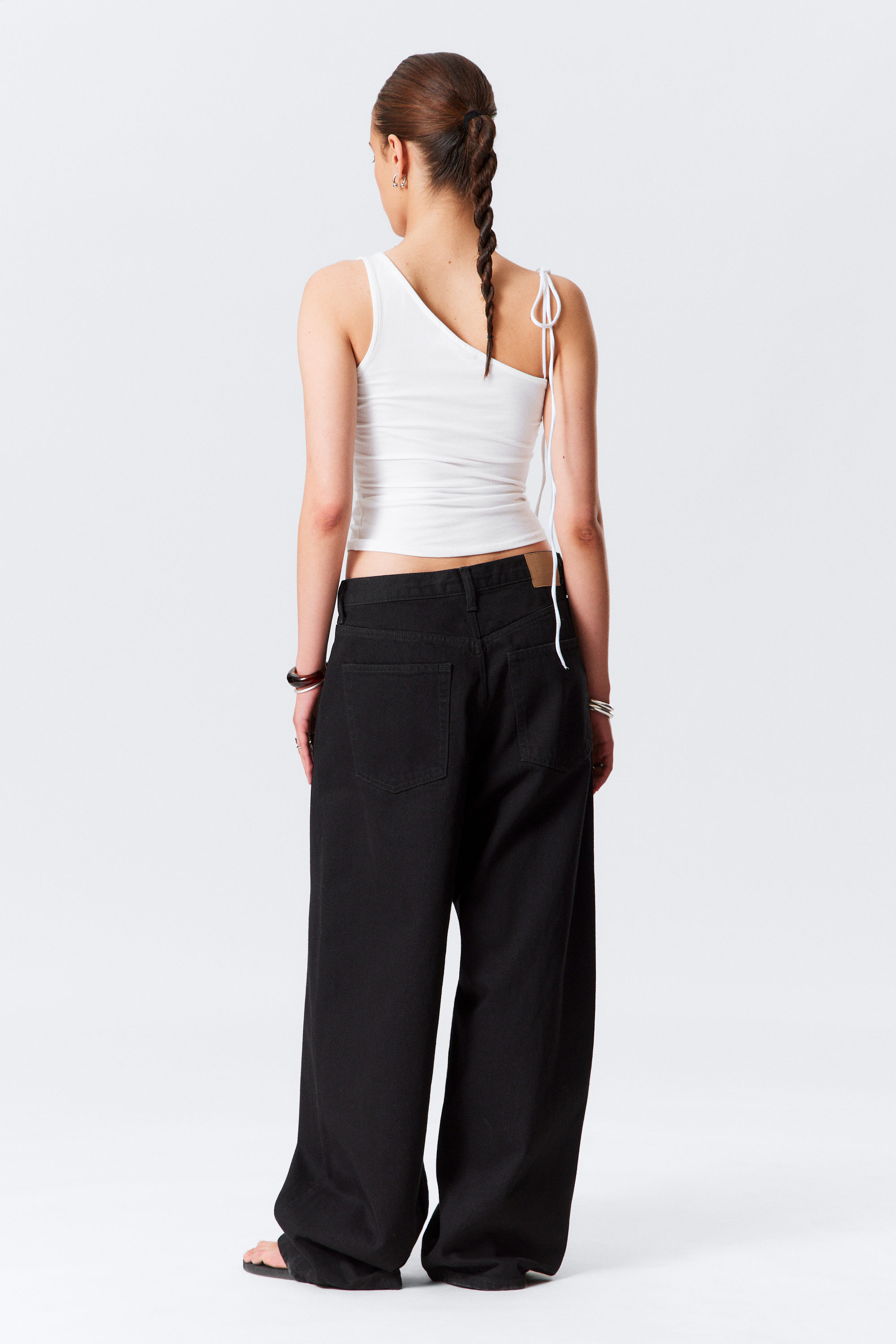 Vit - Tight enaxlad tanktopp - 3