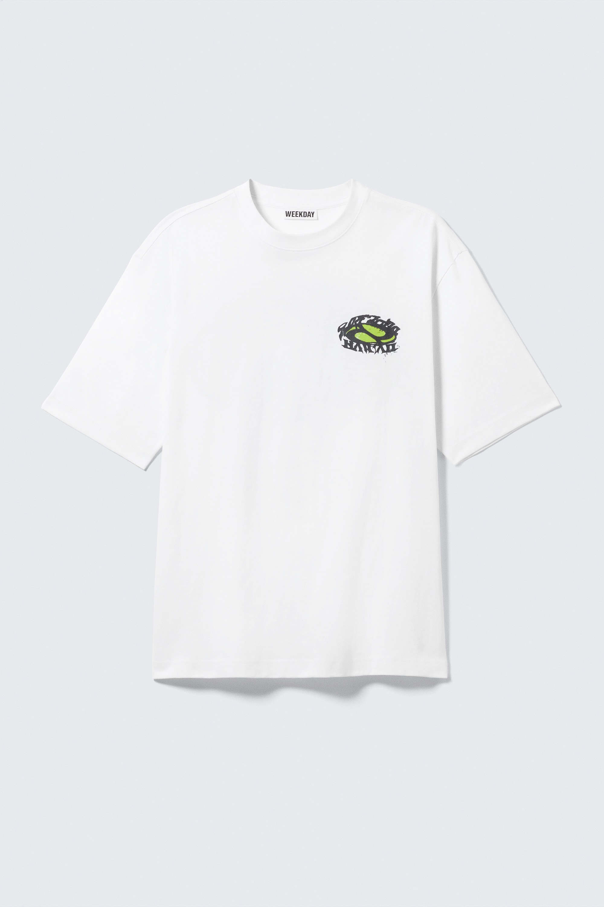 Relaxed fit T-shirt met grafische print - White - Surf Hawaii/Black - Thunder Tour/Black - Dragon Gate/Black - Cosmic Eagle/Dark Brown - Drea8m/Dark Blue - Double Wave/White - House Party/Dark Blue - Underground Bird/Grey - Scared Cat