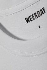 White - Relaxed Midweight T-shirt - 1