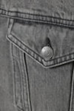 Black Grumble - Cropped Denim Trucker Jacket - 1