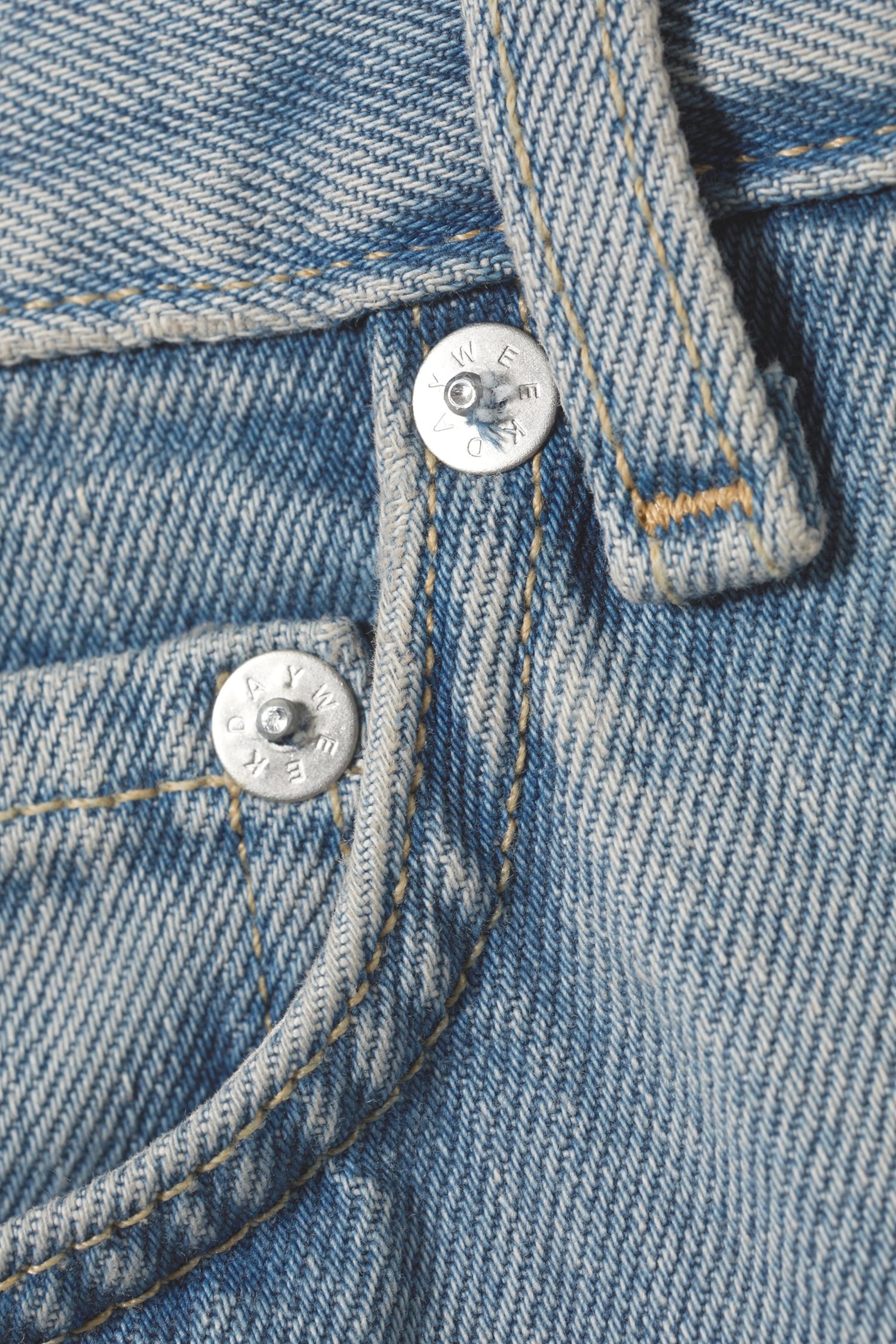 Verona blue - Space avslappet rett jeans med mellomhøyt liv - 6