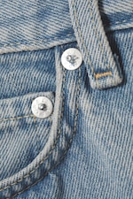 Verona blue - Space avslappet rett jeans med mellomhøyt liv - 6