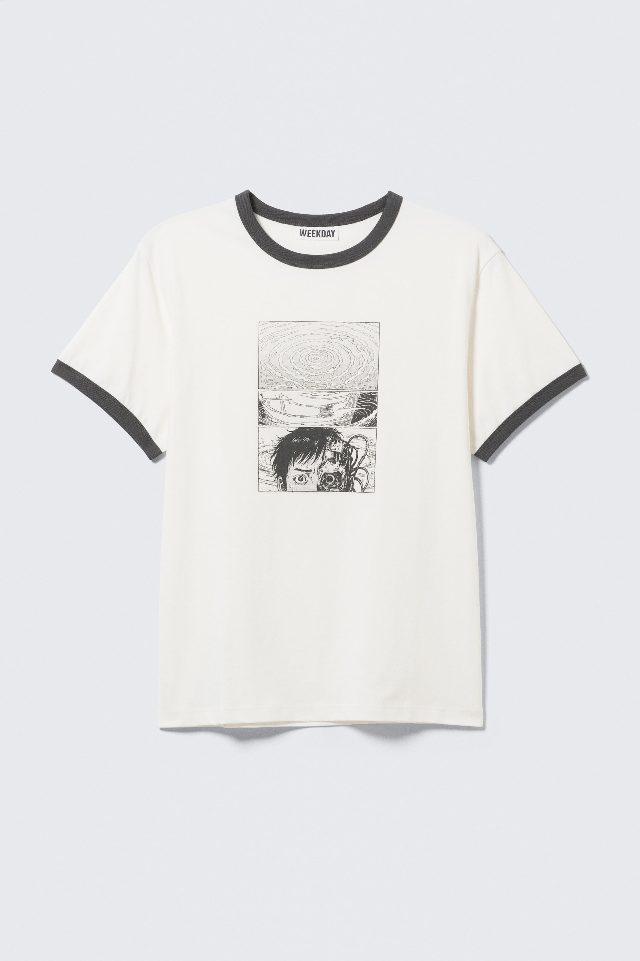 White - Comic Page - Graphic T-shirt - 4