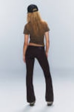 Waschung "Black Top" - Booty Bei – Low Waist Skinny Bootcut Jeans - 2