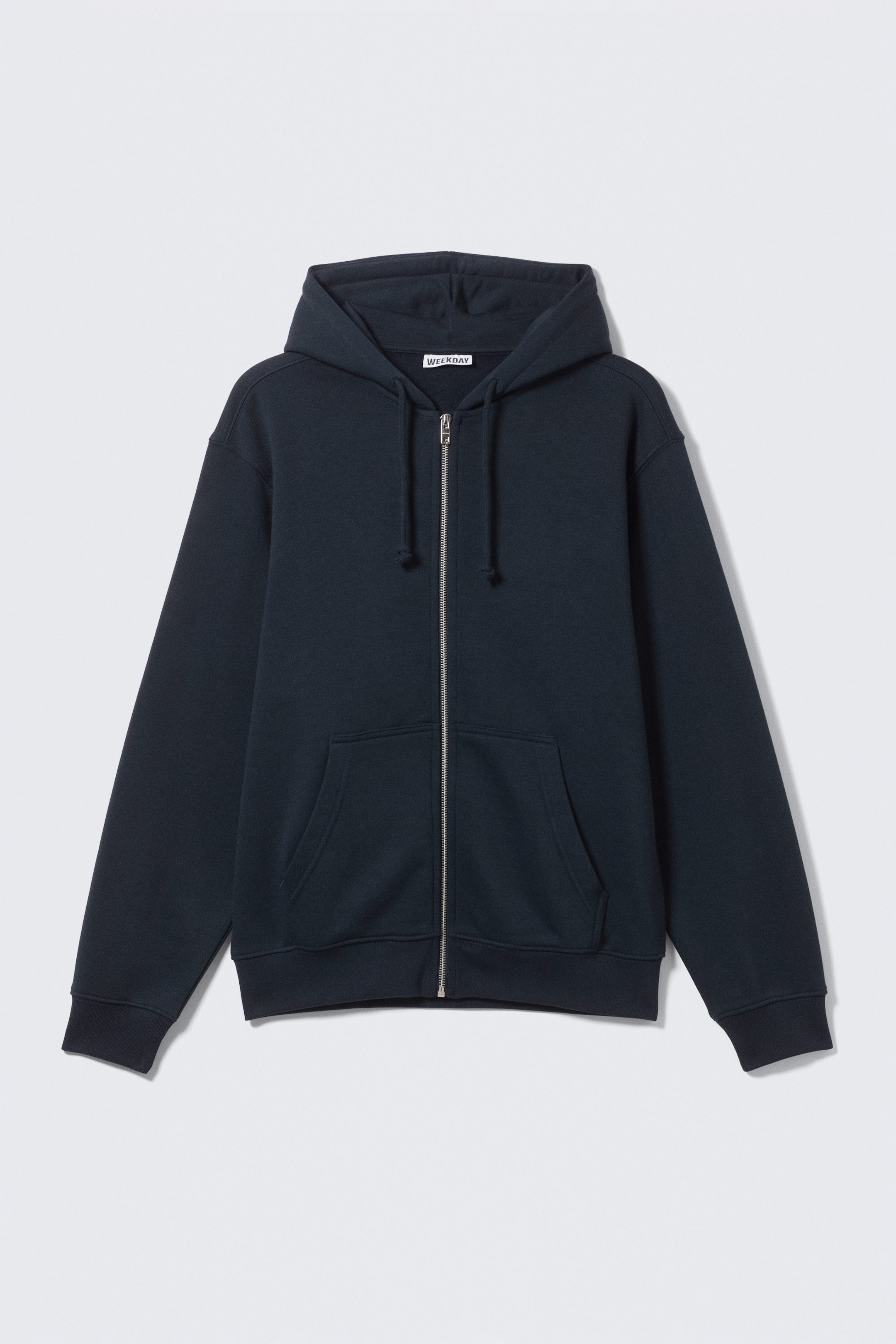 Navy Blue - Classic Zip Hoodie - 4