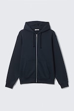 Navy Blue - Classic Zip Hoodie - 4