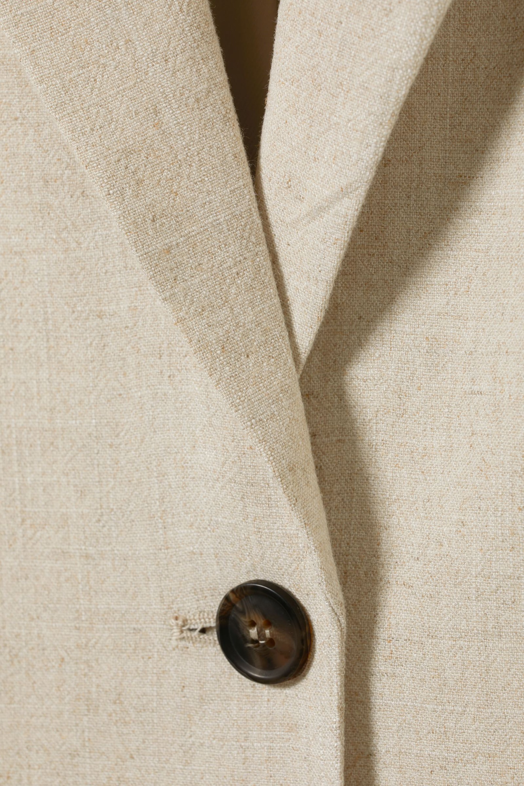 Beige - Blazer Isa aus Leinenmix - 1