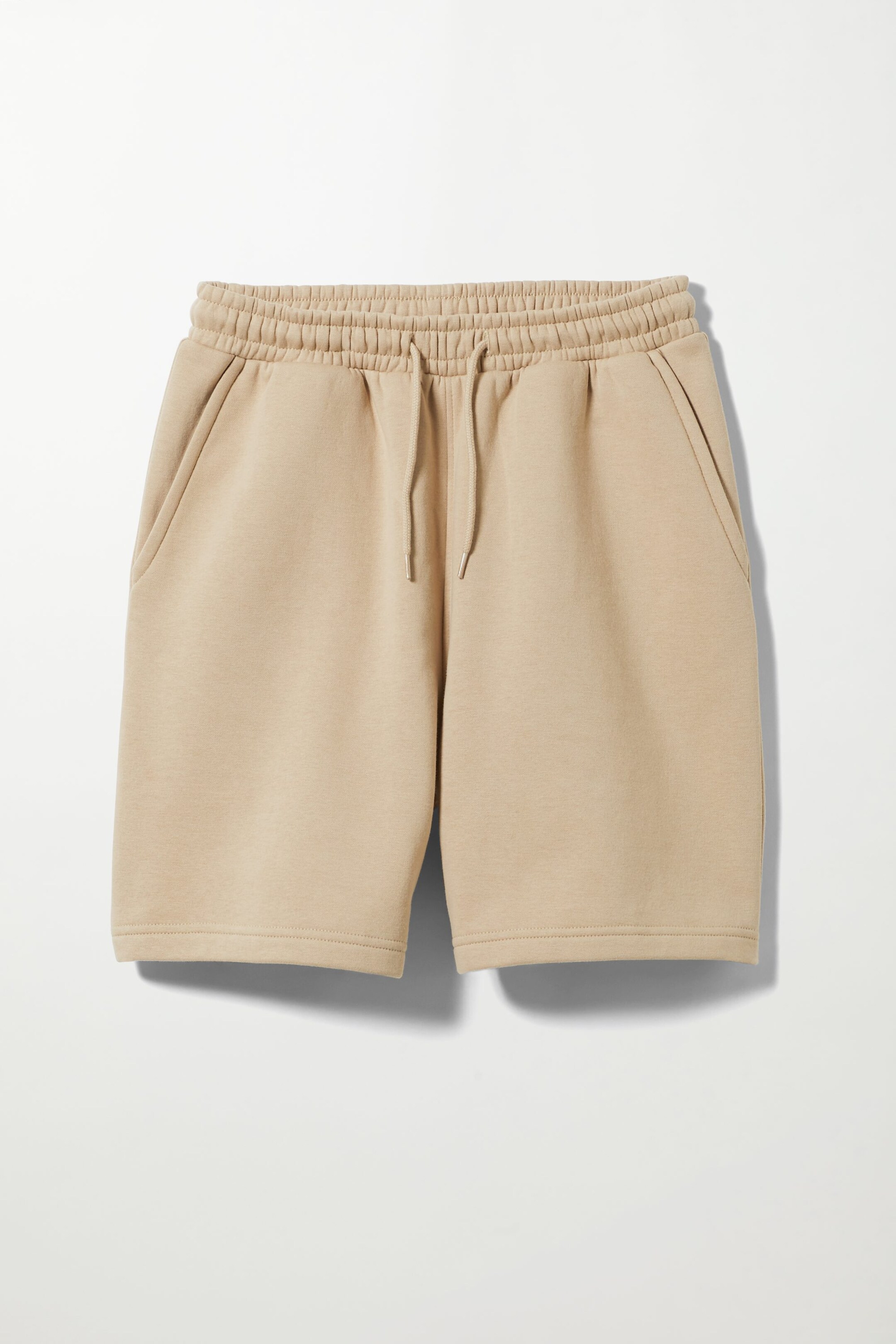 Beige - Standard Sweatshorts - 0