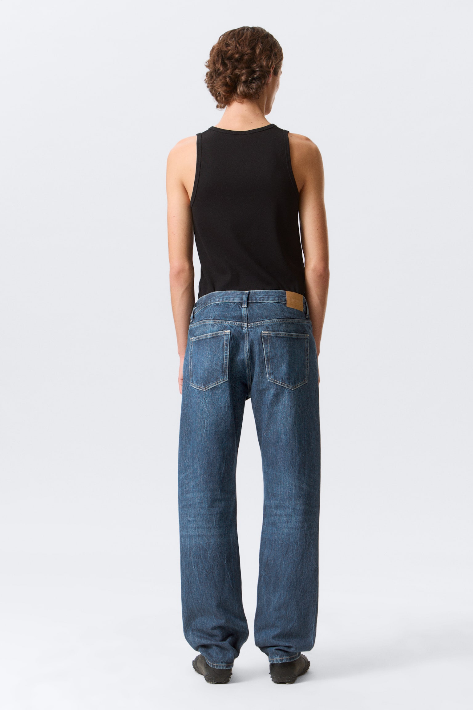 Space Mid Waist Relaxed Straight Leg Jeans - Morning Blue - Dunkelblau/Blue Stream - Mittelblau/Second Blue - Mittelblau/Radio Blue - Mittelblau/Kourtney Blue - Dunkelblau/Tuned Black - Schwarz/Risso Black - Schwarz/Eisenblau - 5