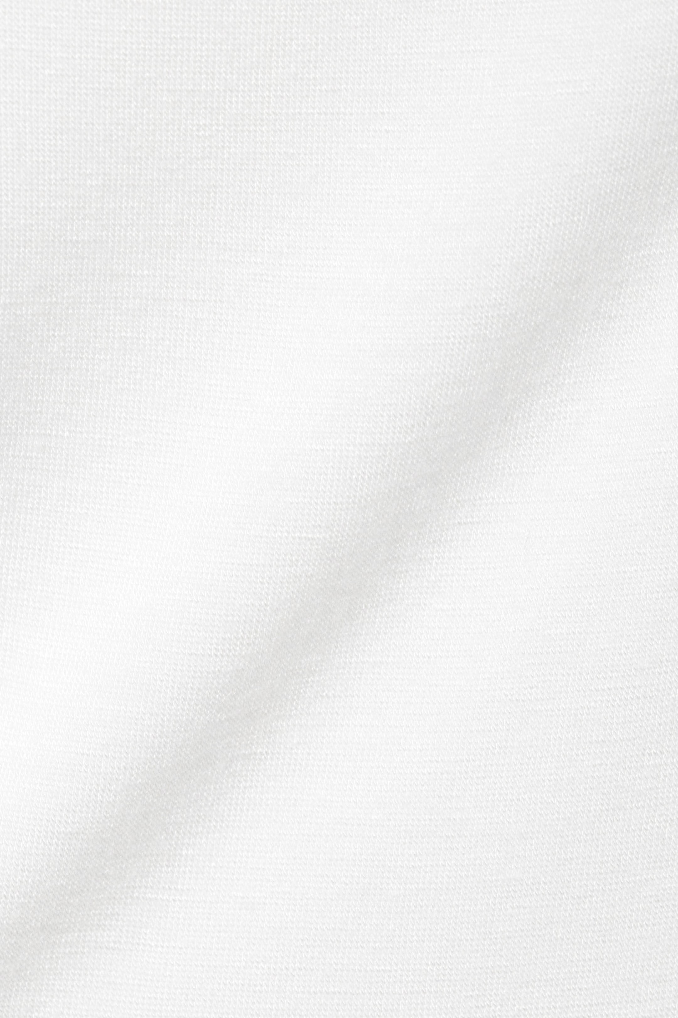 White - Boatneck Long Sleeve Top - 2